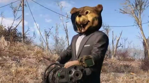 Teddy Bear Helmet in Fallout 4