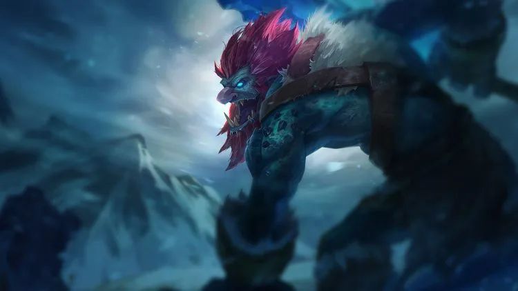 Trundle, one of the least played champions in League of Legends