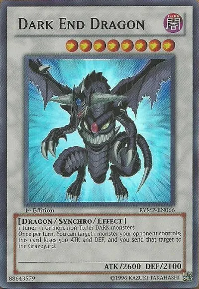 Dark End Dragon, Yugioh Dragon type monster