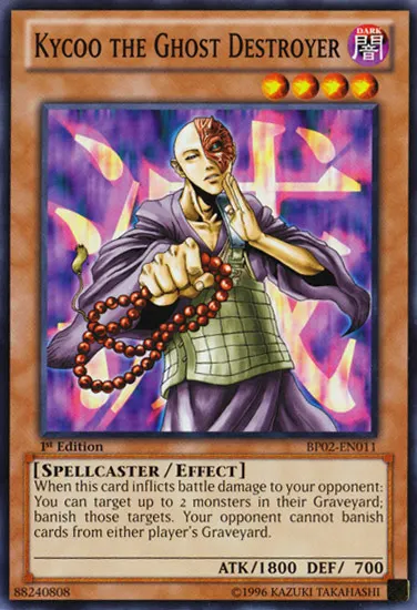 Kycoo the Ghost Destroyer, Yugioh Spellcaster Type Monster