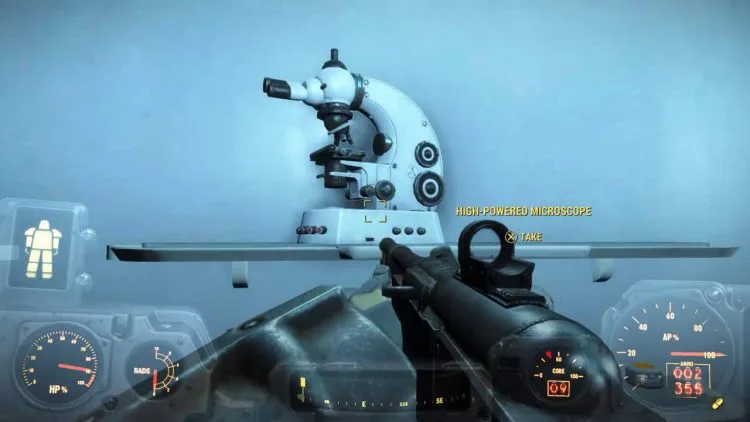 High-Powered Microscope item in Fallout 4, useful junk