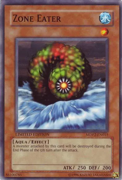 Zone Eater, one of the worst Yugioh cards