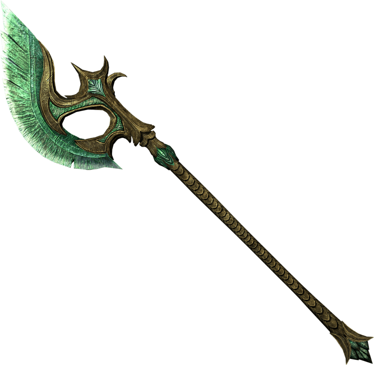 Glass Battleaxe, one of the best battleaxes in Skyrim