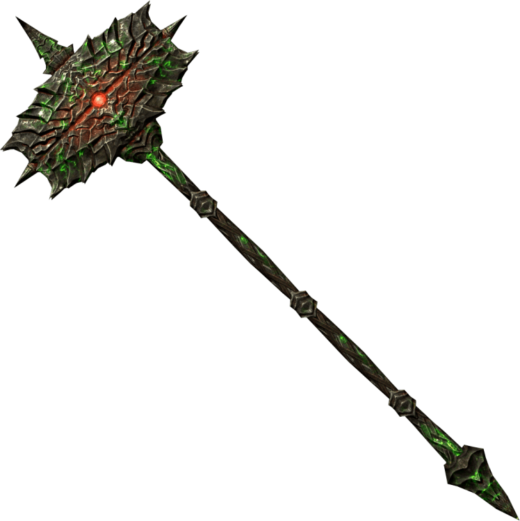 Volendrung, the best warhammer in Skyrim
