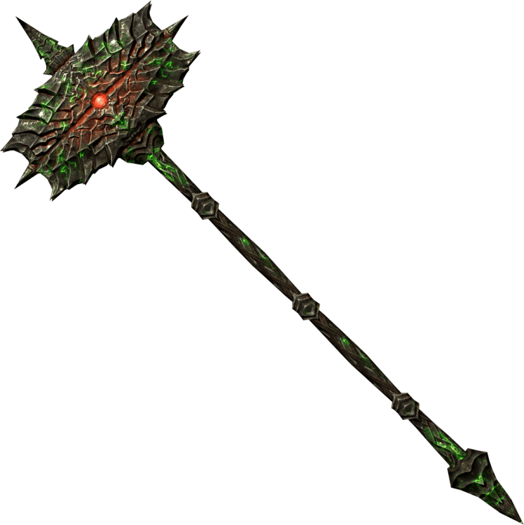 Volendrung, the best warhammer in Skyrim