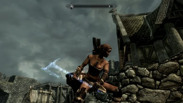 Drainblood, one of the best battleaxes in Skyrim