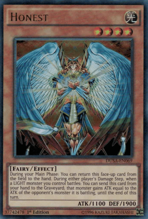 Honest, one of the best fairy type Yugioh monsters