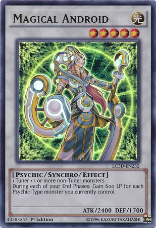 Magical Android, one of the best Yugioh psychic type monsters