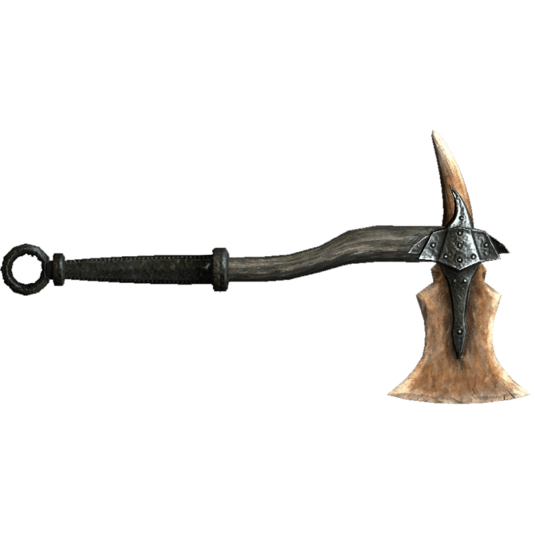 Dragonbone War Axe, one of the best war axes in Skyrim
