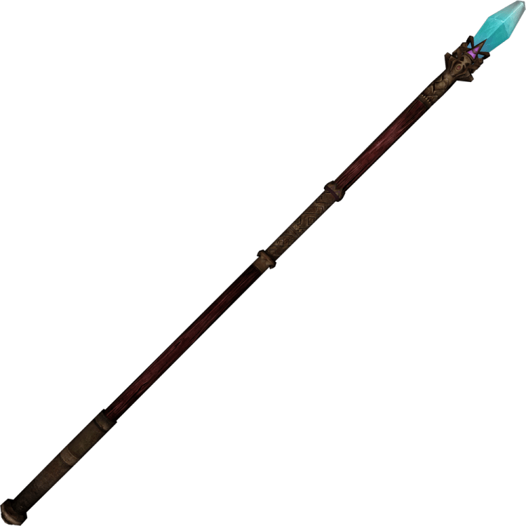 Staff of Inspiration, one of the best staves in Skyrim