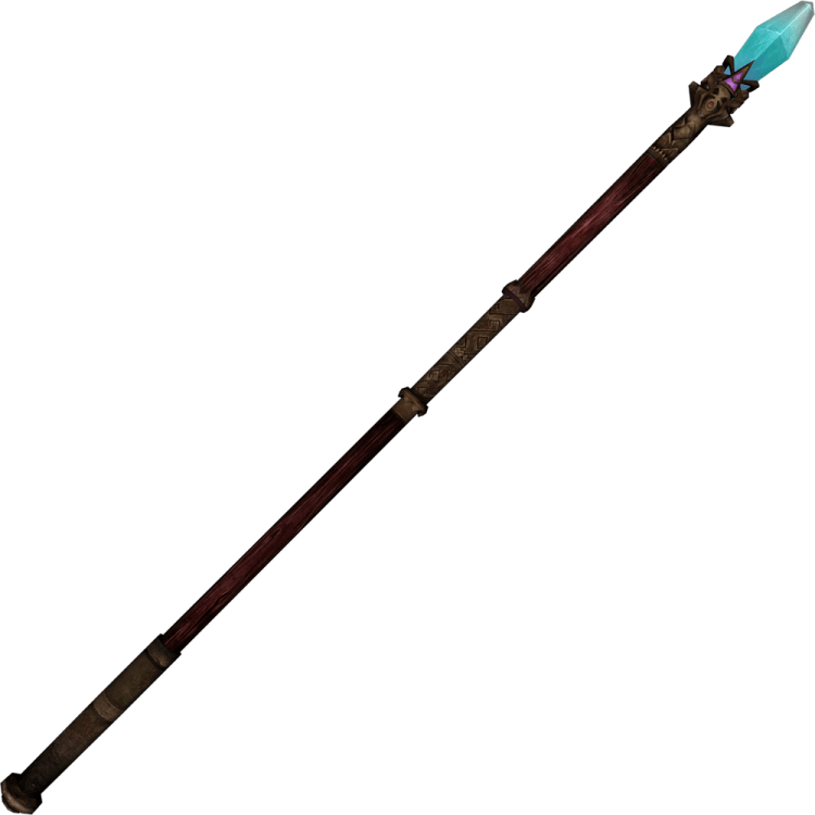 Staff of Inspiration, one of the best staves in Skyrim