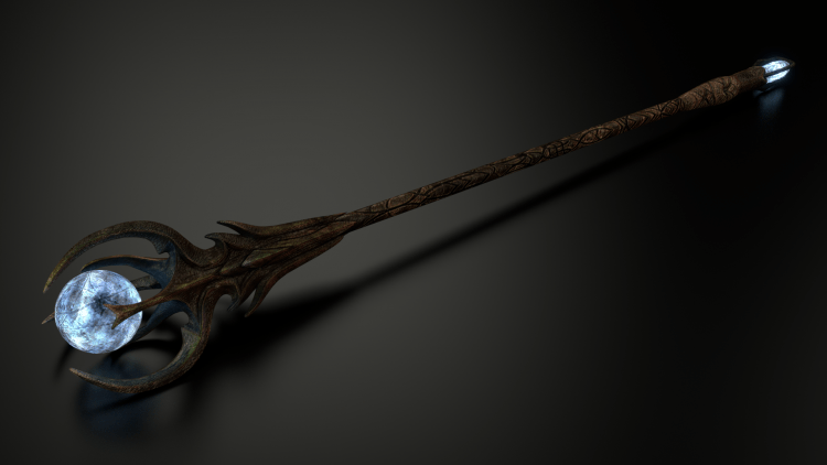 Staff of Magnus, one of the best staves in Skyrim