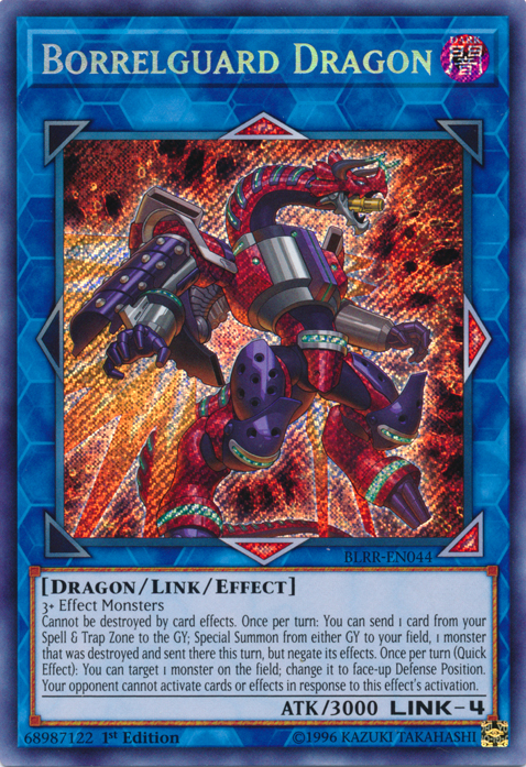 Borrelguard Dragon, one of the best Link monsters in Yugioh