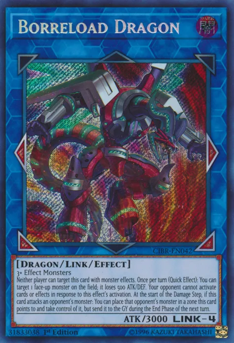 Borreload Dragon, one of the best Link monsters in Yugioh