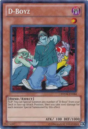 D-Boyz, one of the funniest Yugioh cards