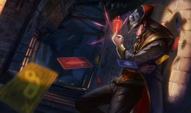 Twisted Fate, one of the most balanced League of Legends Champions