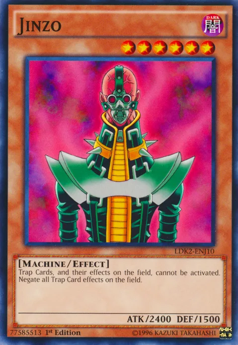 Jinzo, one of the most nostalgic Yugioh cards