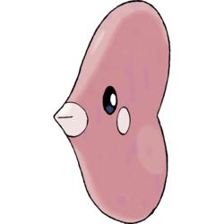 Luvdisc, one of the most bizarre Pokemon