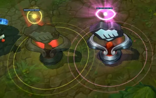 Riot ward, one of the rarest ward skins in League of Legends