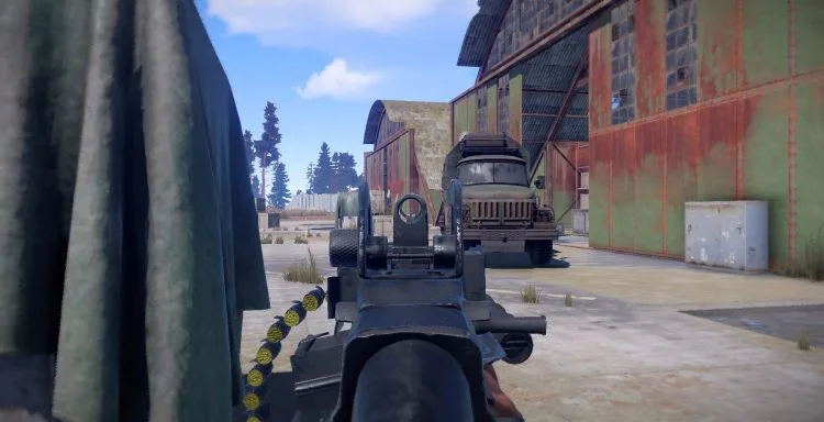 M249, one of the best guns in Rust