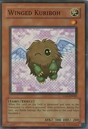 Winged Kuriboh, one of the cutest Yugioh cards