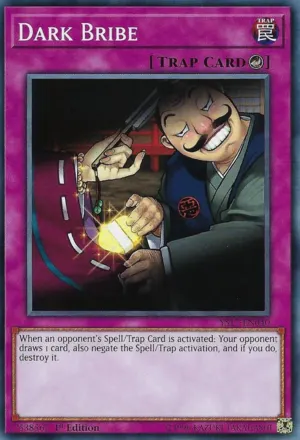 Dark Bribe, one of the best counter trap cards in Yugioh