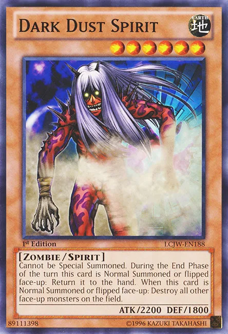 Dark Dust Spirit, one of the best spirit monsters in Yugioh