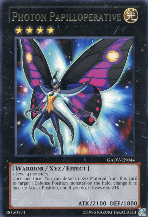 Photon Pailloperative, one of the best Rank 4 XYZ Yugioh monsters