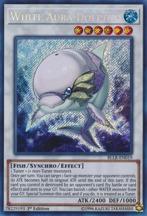 White Aura Dolphin, one of the best water attribute monsters in Yugioh