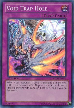 Void Trap Hole, one of the best trap hole cards in Yugioh