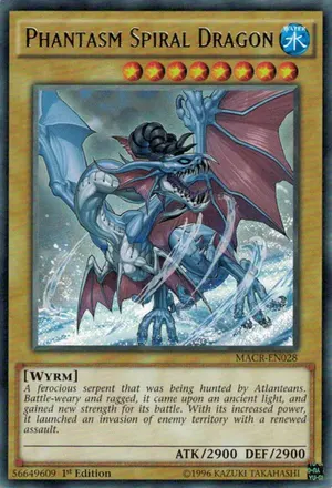 Phantasm Spiral Dragon, one of the best normal monsters in Yugioh