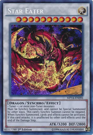 Star Eater, one of the best level 11 monsters in Yugioh