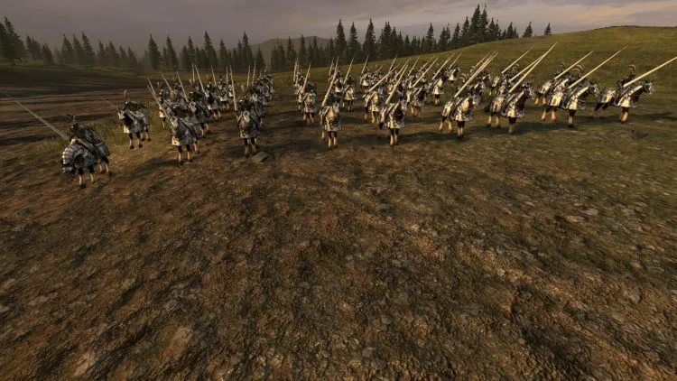 Empire Knights, one of the best Empire units in TOTAL WAR: WARHAMMER