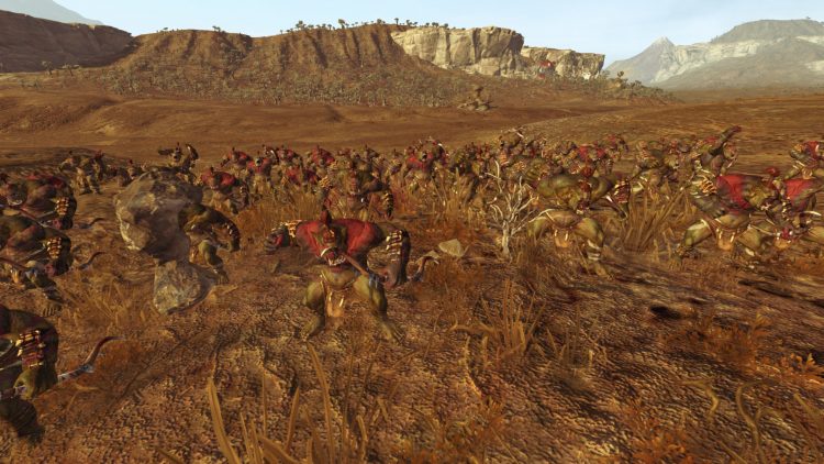 Savage Orc Arrer Boyz, one of the best Orc units in TOTAL WAR: WARHAMMER