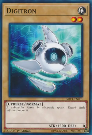 Digitron, one of the best level 2 monsters in Yugioh