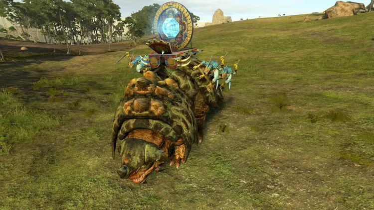Revivification Crystal, one of the best Lizardmen units in TOTAL WAR: WARHAMMER 2
