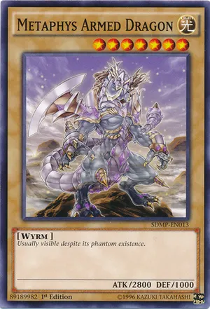 Metaphys Armed Dragon, one of the best level 7 monsters in Yugioh