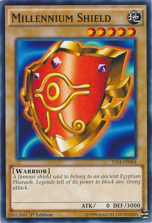 Millenium Shield, one of the best level 5 monsters in Yugioh