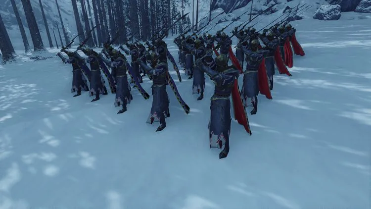 Hor Ganeth Executioners, one of the best Dark Elf units in TOTAL WAR: WARHAMMER