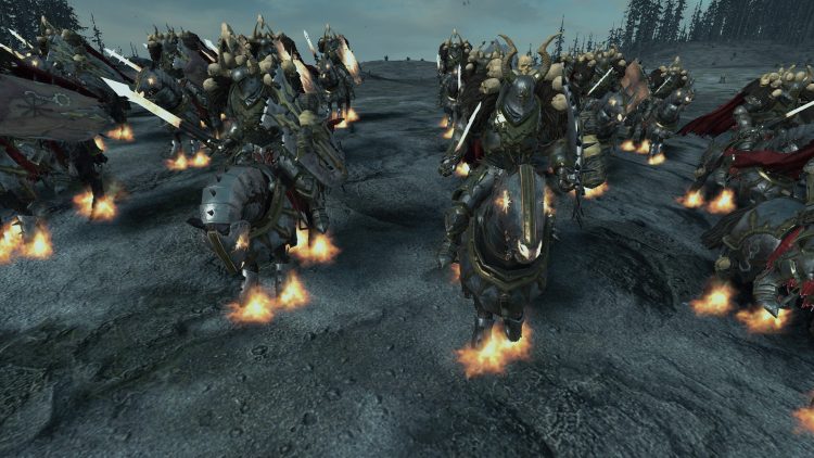 Chaos Knights, one of the best Warriors of Chaos units in TOTAL WAR: WARHAMMER