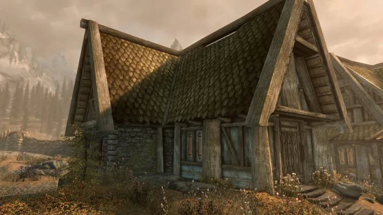 Breezehome, one of the best player homes in Skyrim