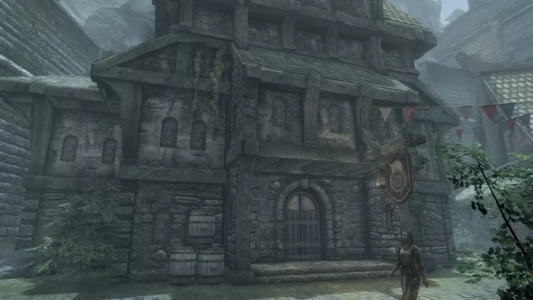 The Winking Skeever, one of the best player homes in Skyrim