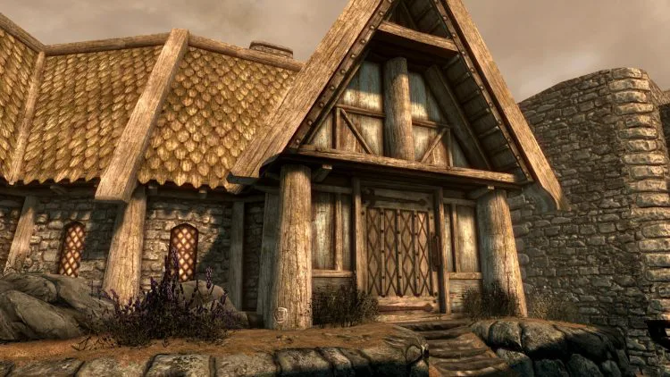 Uthgerd's House, one of the best player homes in Skyrim