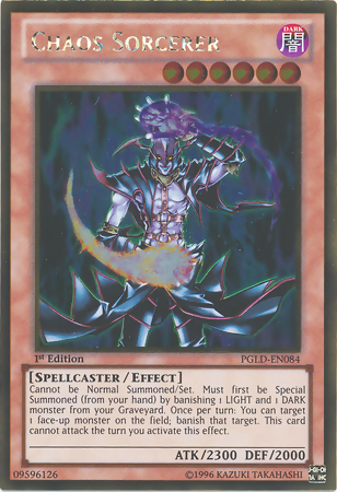 Chaos Sorceror, one of the best level 6 monsters in Yugioh