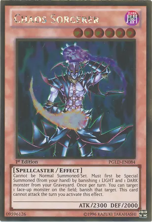 Chaos Sorceror, one of the best level 6 monsters in Yugioh