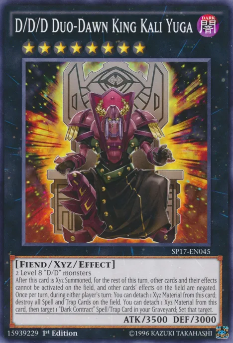D/D, one of the best budget decks in Yugioh 2018