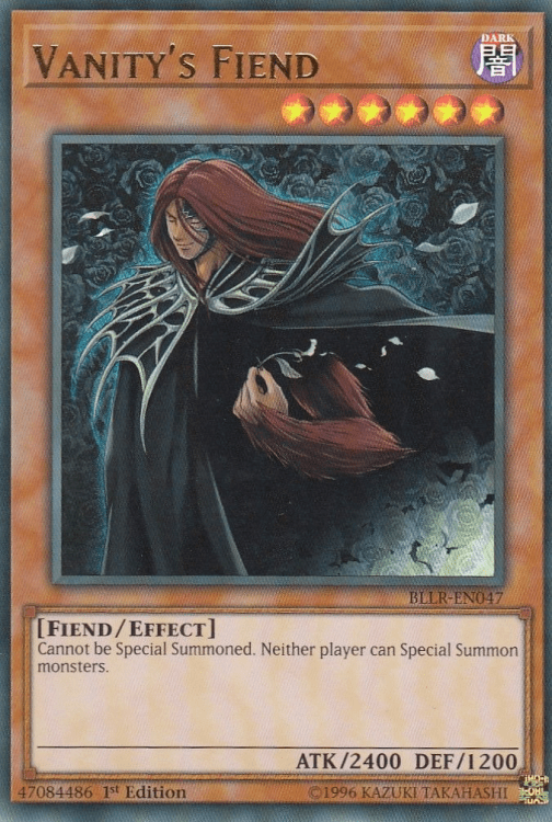 Vanity's Fiend, one of the best level 6 monsters in Yugioh