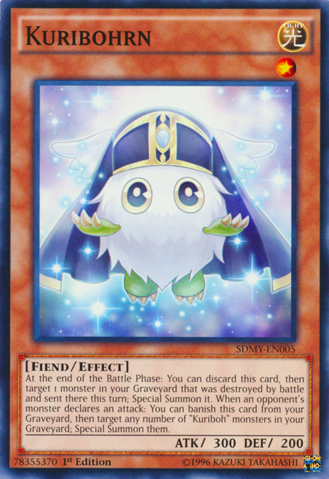 Kuribohrn, one of the best Kuriboh cards in Yugioh