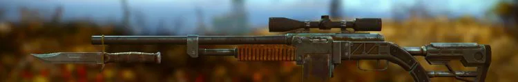 Combat Rifle, one of the best sniper rifles in Fallout 4