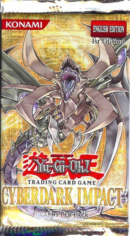 Cyberdark Impact, one of the worst booster pack sets in Yugioh